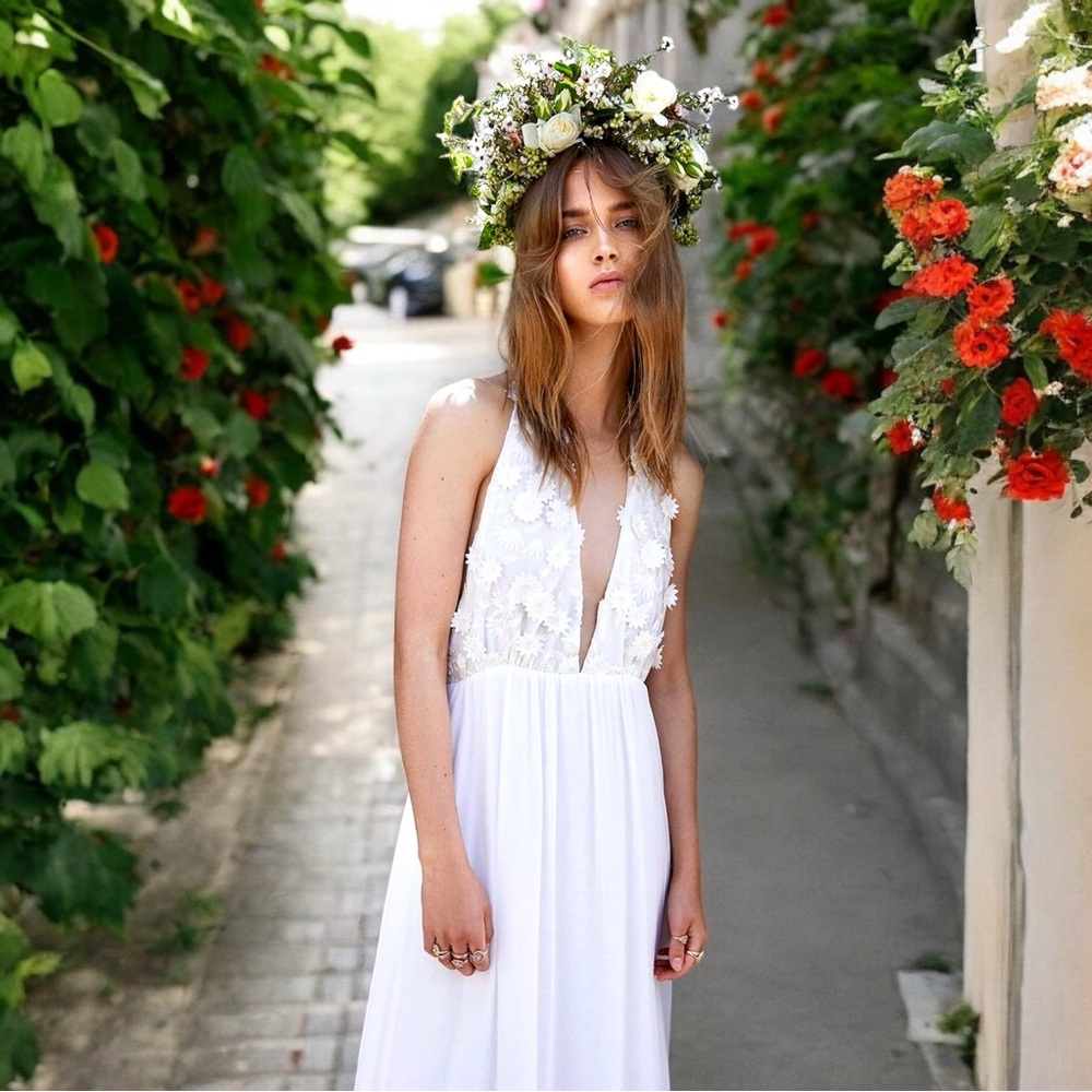 For Love And Lemons Isabella Maxi Dress 🤍